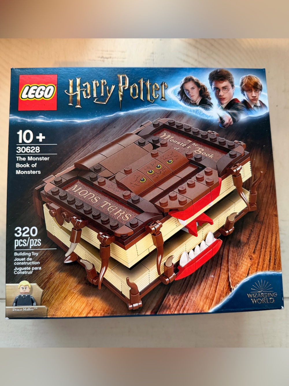 LEGO Harry Potter Monster Book of Monsters - Brown, Red, Tan SEALED